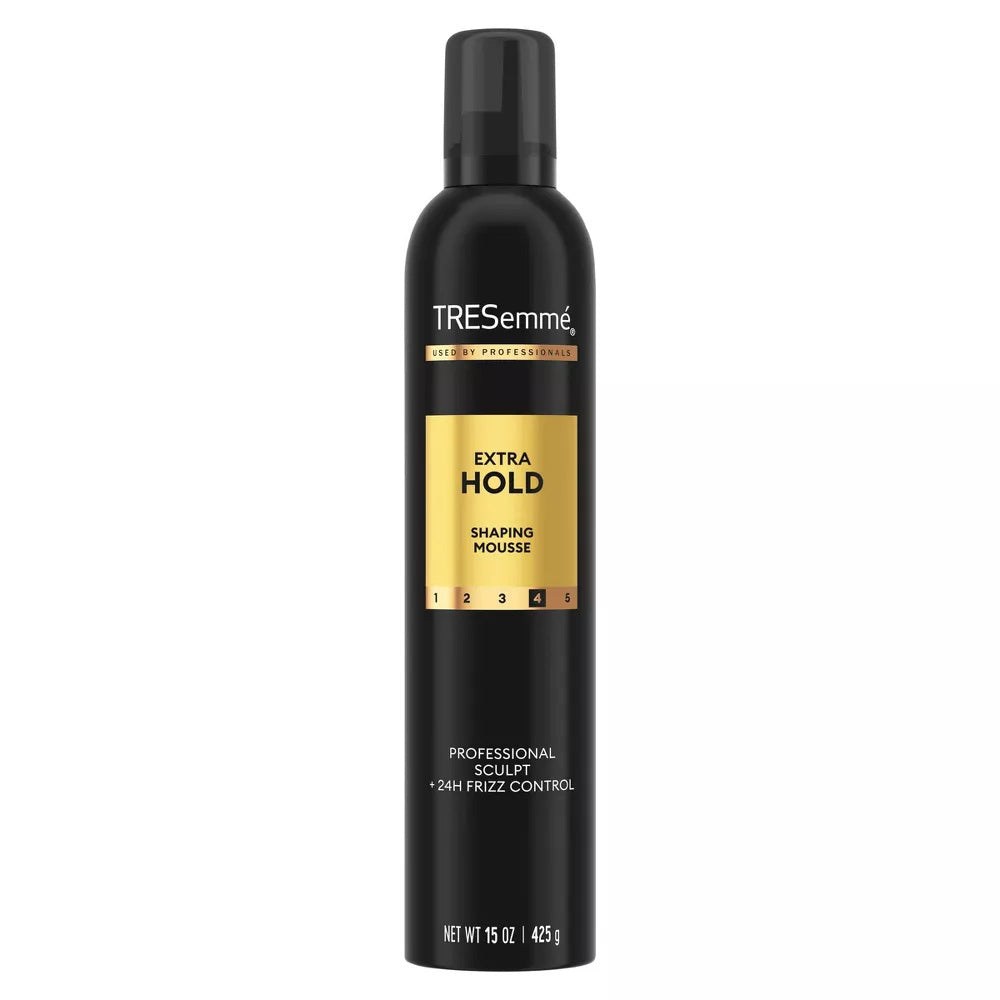 Tresemme Extra Hold Hair Shaping Mousse Sculpt and Frizz Control 15Oz (425g)